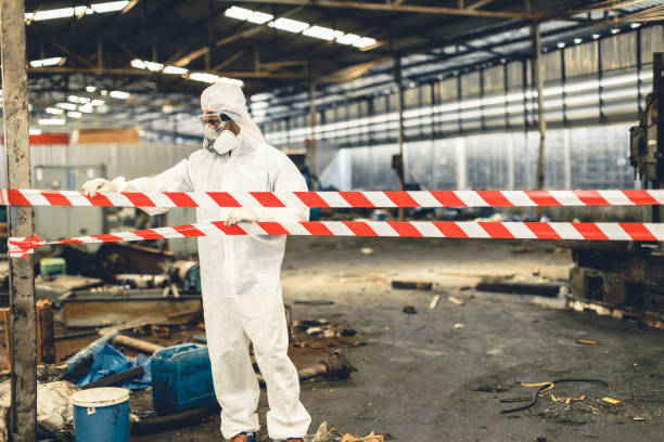 Professional Odor Removal technician working in Winters, CA